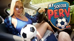 She Sucks Him Off Vigorously in Her Steamy Car, Initiating a Day Filled with Intense XXX Action