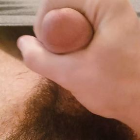 jerking off dripping cum