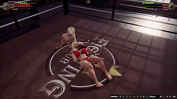 Johnny Walker Black VS Lifeguard Melissa (Naked Fighter 3D)