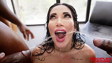 CLEA GAULTIER BBC GANG BANG PISS ANAL DP PLAYTIME
