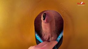Prince Albert in the Gloryhole: the Load Trapped Inside the Tip