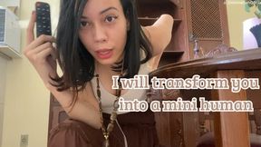 Giantess - Slowly shrinking in size with my magic control.