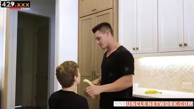Twink's Rough Sexual Awakening With Older Stepmom And Dad