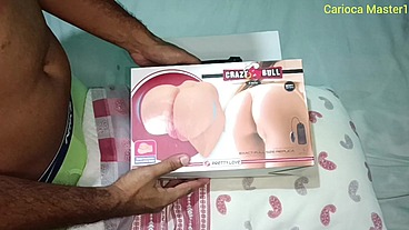 Boneca realista com vibração