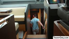 Aye Captain and start fucking my wet asshole