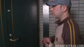 Peachy tits Kaoru Sumida is in for a naughty sex treat 2