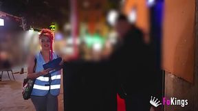 Ava Addams gets down and dirty with guys on the street - Big Titties on display