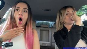 Public lesbian burping