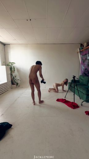 Bts Dolly Love Photoshoot, Suck & Fuck Raw in the Studio