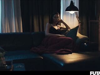 Transsexual Grows Shemale hentai Wang - Solo Tranny Prostate Climax With Loads of CUM