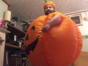 pumpkin costume test