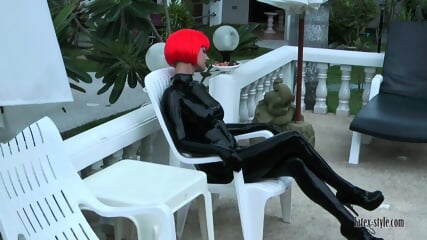 Latex Veronica- Latex Walk by the Pool