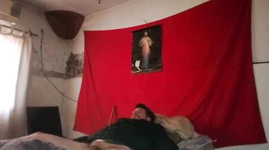 Handsome vampire man fucks his red-haired girlfriend raw