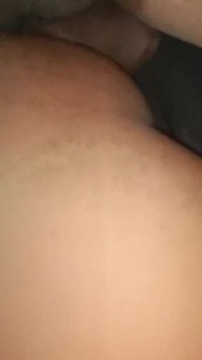 Brunette mother-in-law with a big ass floating my dick in her leggings   Clip 1