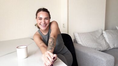 First date in mountains finished sperm in mouth. Sex on first date.