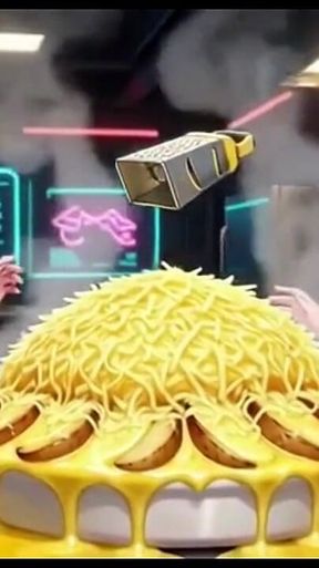 Funny Cook Video, Ai Animation
