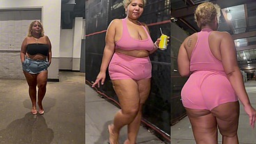 Boricua Mami - Legs Crossed - Mini Skirt - Fat Ass - BBW