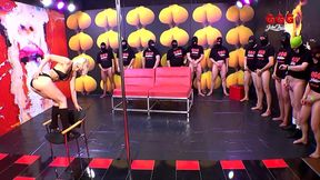 Blonde Teens in Bukkake Blowbang and Cum Swallow Ggg John Thompson