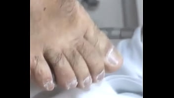 Male pedicure