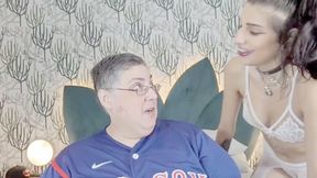 THE BEAUTIFUL GOTH KISSING MY CHEEKS WITH PASSION - BY ANNY HOUSE - CLIP 1 IN FULL HD