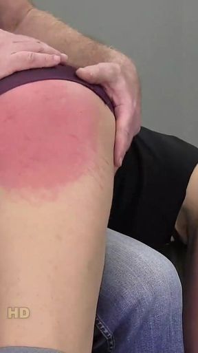 Luca Bella spanking on the couch