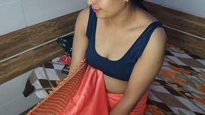 Desi beautiful Bhabhi gifted her pussy to her husband on their wedding anniversary.