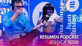 Jessica Sodi rides cock&#x1F346;, big tits shaking, cumming on machine in nasty podcast