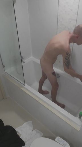 Secret Shower Cam Caught Me Touching Myself