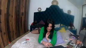 Fetish Show – Stockings &mdash;  Smoking &mdash;  Toys & anal