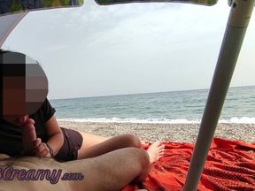 Dick Flash - a Girl Caught Me Jerking off in Public...