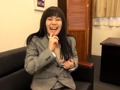 Softcore solo with cute asian chick Akane Ozora