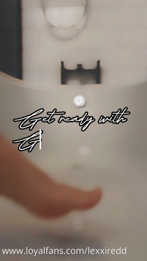 Getting my feet ready for a date