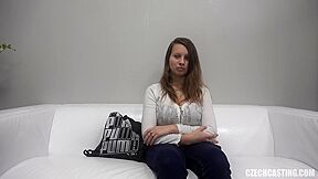 Czech College Girl Sandra Auditions