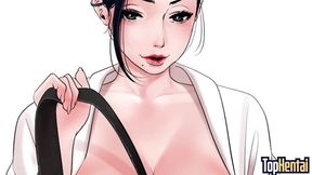 Superpowered Dick Conquers MILF Teacher And Step-Sisters In Anime Hentai Action