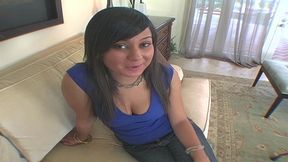 samira is a lot of fun to be with because, not only is she a cute brunette with big...