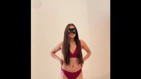 Smell My Ass in Purple Bikini | Facesitting Femdom POV | WMV