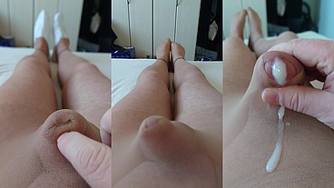 Heiß und Geil allein in einer Feinstrumpfhose