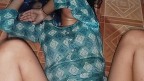 Bhabhi cheting with husband
