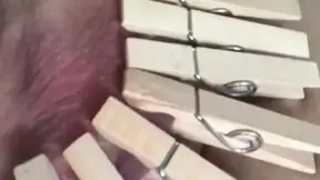 Bestie's Kinky Fun with Pegs as Toys for huge Boys