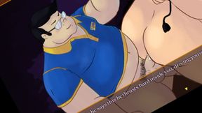 Surprise to the nerdy friend with thick cock in fantastic fuck!