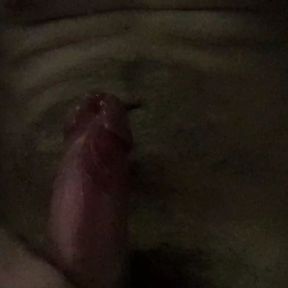 Shooting cum on myself