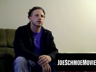 Jason shoves dick down Joeâs throat in POV blowjob closeup