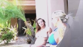 HOT CHEATING BBC LOVERS WIVES FUCKS THE POOL GUYS FULL SCENE