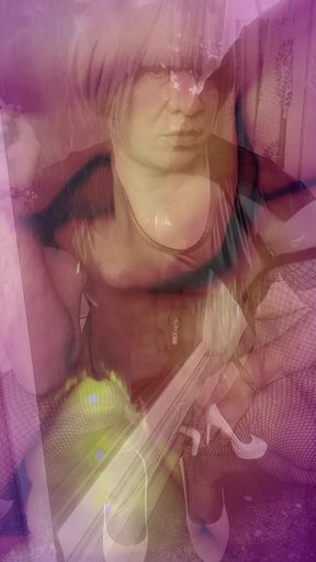 sexy shemale smoking, sucking, and fucking