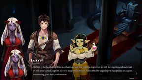 Big cocked goblin seduces and fucks a sexy MILF in horror hentai anime