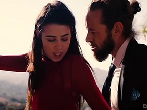 Hot Brunette Fucks Friend At Wedding With Kylie Rocket