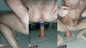 my ass dripping your cum