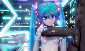 Miku's Deepthroat Live! - BBC