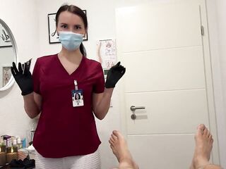 Laser on balls, jock in throat