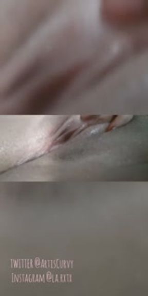 Alice Curvy on Fishnet lingerie